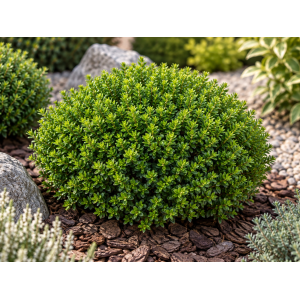 Hebe vždyzelené (Hebe ochracea) ´GREEN GLOBE´- výška 10 cm, Ø 10-15 cm, kont. P10